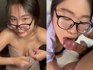 Nữ sinh mút cục thịt đá trứng cút điêu luyện